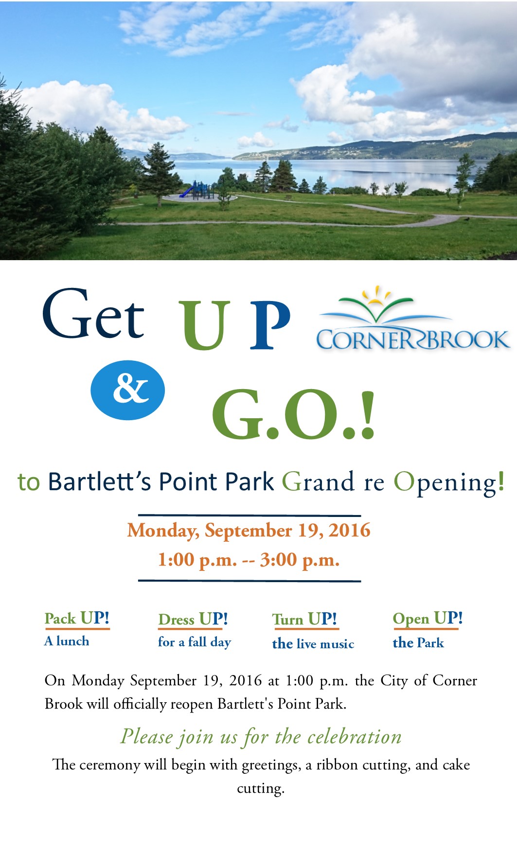 Bartlett’s Point Park Grand Opening Public Invite2
